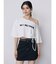 ワンショルロゴワイドTシャツ