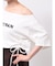ワンショルロゴワイドTシャツ