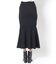 ヘムフレアニットスカート