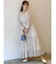 フリージアティアードワンピース