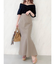 ハイウエストマーメイドラインスカート