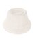 モノトーンアミアミバケットハット