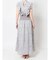 ラインアートリブノースリワンピース