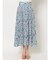 ランダムパターンロングスカート
