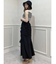ダブルギャザーストレートスカート