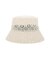 ペーパー柄編みハット