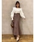 ステッチラインマーメイドスカート