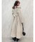 ラペル2wayフレアコート