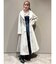 ラペル2wayフレアコート