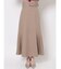 サイドプリーツフレアスカート