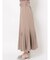 サイドプリーツフレアスカート