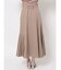 サイドプリーツフレアスカート