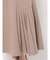 サイドプリーツフレアスカート