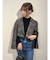 ジップスリーブツイードジャケット