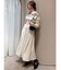 オープンレイヤードシャツワンピース