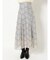 パステルレースフレアスカート