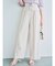 ウエストビットワイドパンツ