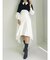 オフショルニットコンビワンピース