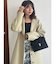 ウエストシェイプロングジャケットコート