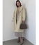ウエストシェイプロングジャケットコート