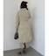ウエストシェイプロングジャケットコート