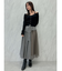 バッククロスカーデタイトトップス