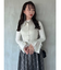 レイヤードペプラムフレアワンピース