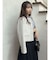 【藤井サチコラボ】ノーカラーツイードジャケット