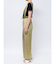 【WEB限定】サス付サテンテーパードパンツ