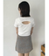 バックオープンショートTシャツ