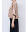 【WEB限定】バックオープンクロップドシャツ