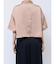 【WEB限定】バックオープンクロップドシャツ
