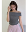 【WEB限定】2wayオフショルニットトップス
