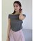 【WEB限定】2wayオフショルニットトップス