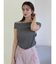【WEB限定】2wayオフショルニットトップス