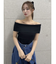 【WEB限定】2wayオフショルニットトップス