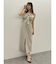 リボンデザインIラインワンピース
