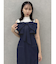 リボンデザインIラインワンピース