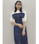 リボンデザインIラインワンピース