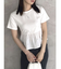 バックリボンビジューペプラムTシャツ