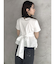 バックリボンビジューペプラムTシャツ