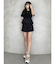 バックリボンビジューペプラムTシャツ