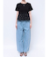 バックリボンビジューペプラムTシャツ