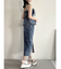 【SETUP】フロントリボンペプラムデニムビスチェ※セットアップ対応
