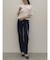 スリットリボンデニムパンツ
