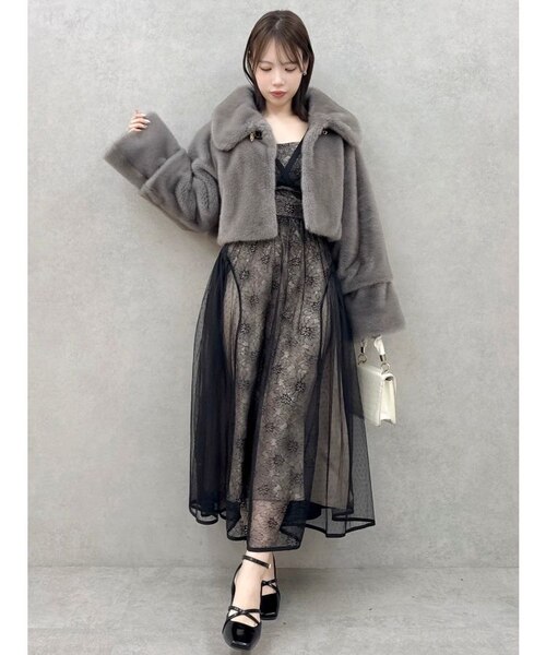 極美品❣️プラクトミンク&ストーンマーテンの極上ファーコート
