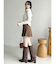 ダブルファスナーギャザーシャツ
