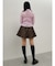 ダブルファスナーギャザーシャツ