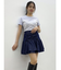 2ピースティアードミニスカート