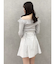 2WAYダブルレースアップコルセットミニスカート